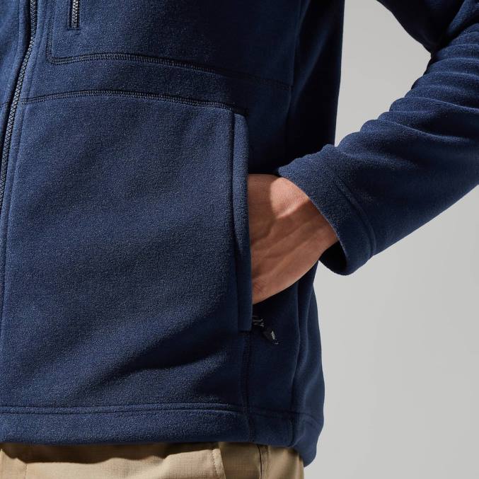 Berghaus moški aktivnost polartec interaktivna jakna 6JTH104 oblačila modra