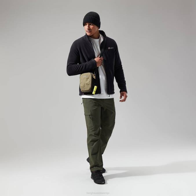 Berghaus moški aktivnost polartec jakna interaktivna 6JTH103 oblačila Črna