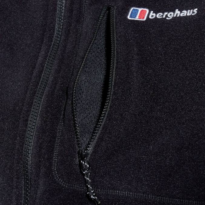 Berghaus moški aktivnost polartec jakna interaktivna 6JTH103 oblačila Črna