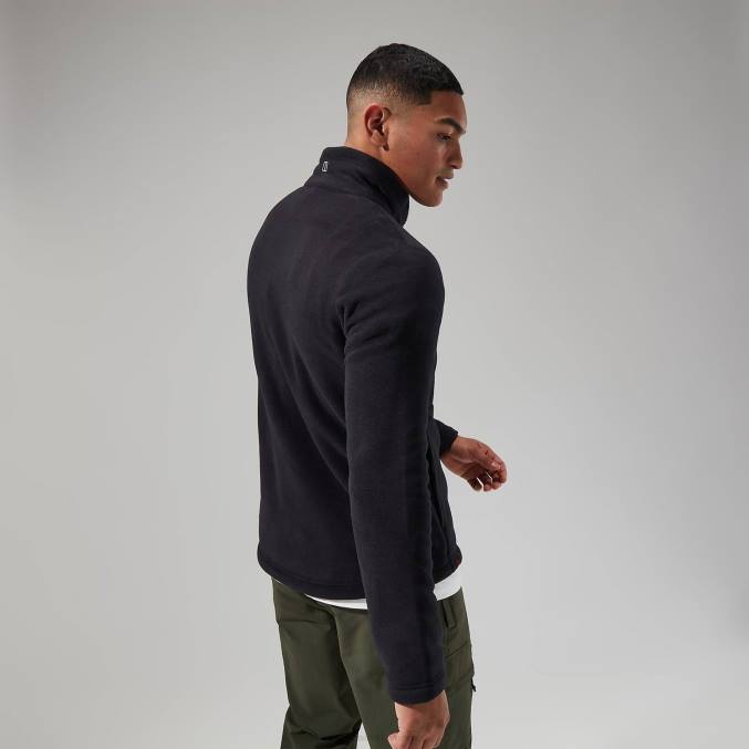 Berghaus moški aktivnost polartec jakna interaktivna 6JTH103 oblačila Črna