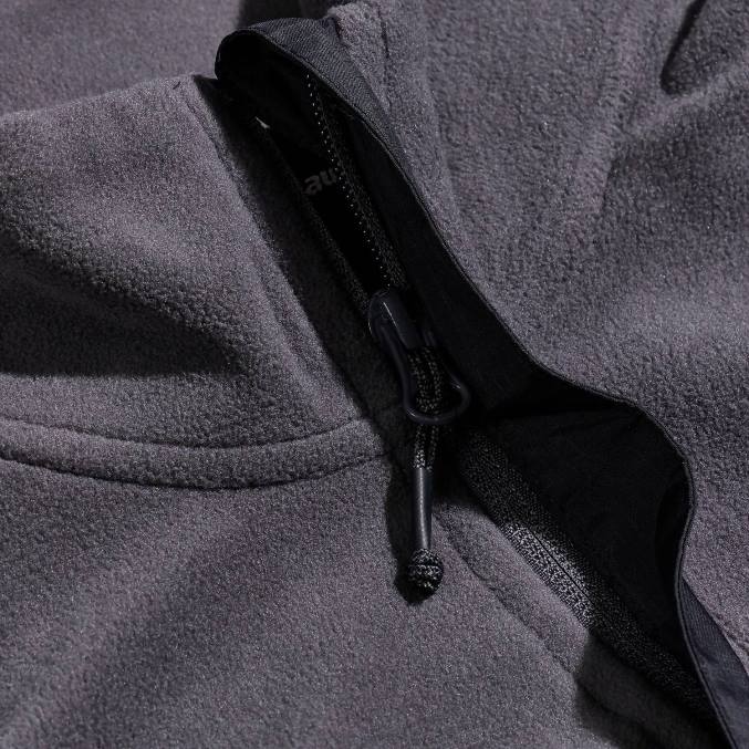 Berghaus moški aslam flis z mikro polovično zadrgo 6JTH151 oblačila siva/črna