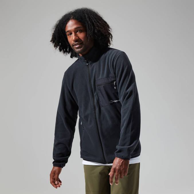 Berghaus moški aslam mikro jakna 6JTH139 oblačila Črna