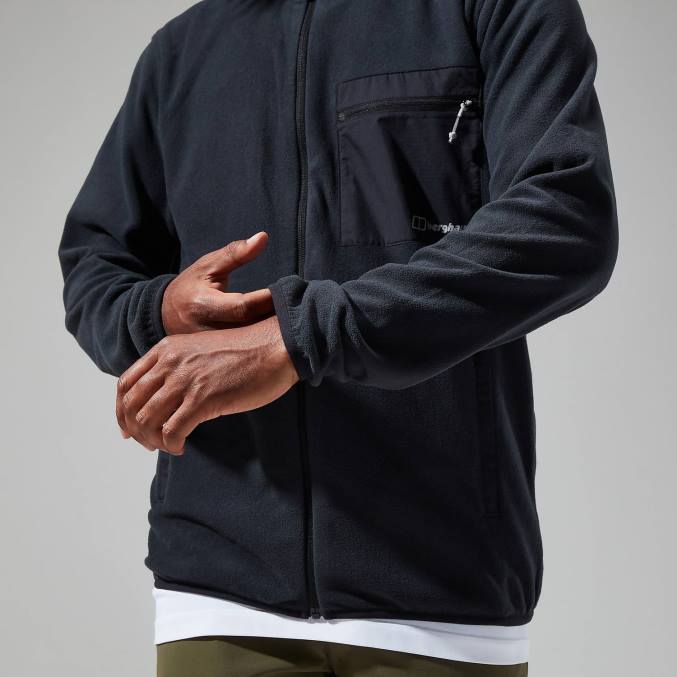 Berghaus moški aslam mikro jakna 6JTH139 oblačila Črna