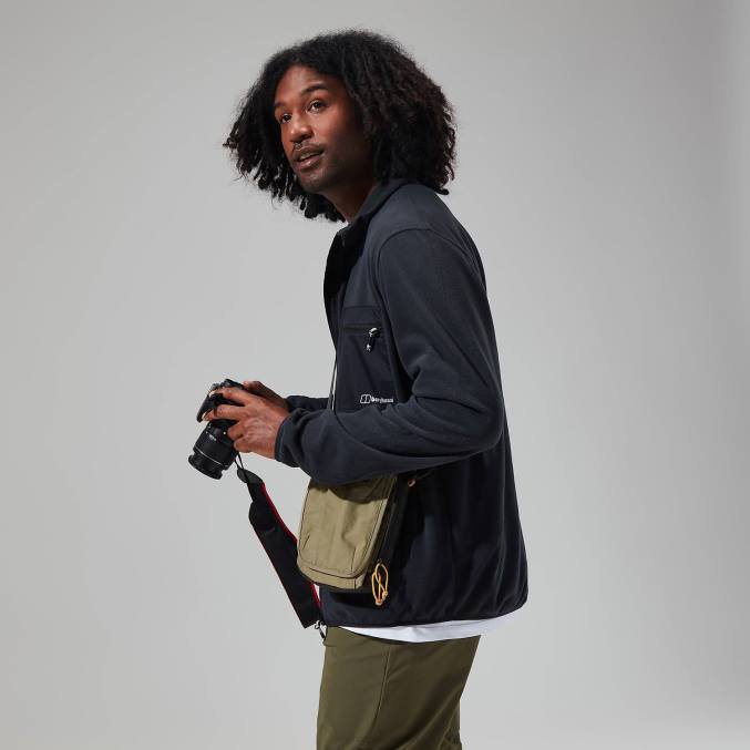 Berghaus moški aslam mikro jakna 6JTH139 oblačila Črna