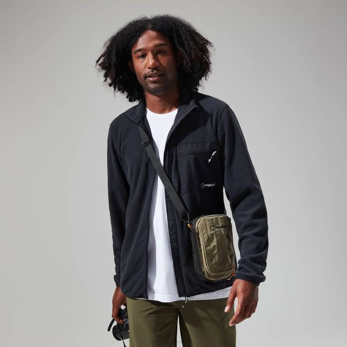 Berghaus moški aslam mikro jakna 6JTH139 oblačila Črna