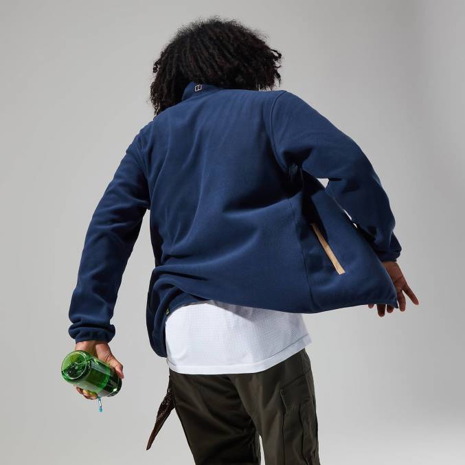 Berghaus moški aslam mikro jakna 6JTH140 oblačila temno modra/naravna