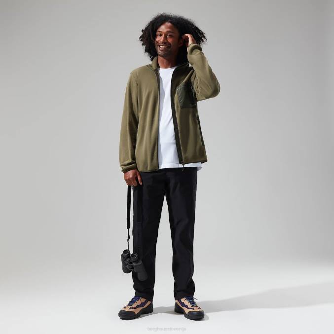 Berghaus moški aslam mikro jakna 6JTH141 oblačila temno zelena