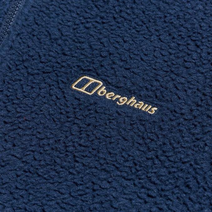 Berghaus moški houlton flis s pol zadrgo 6JTH118 oblačila temno modra/naravna