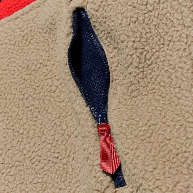 Berghaus moški houlton flis s pol zadrgo 6JTH118 oblačila temno modra/naravna