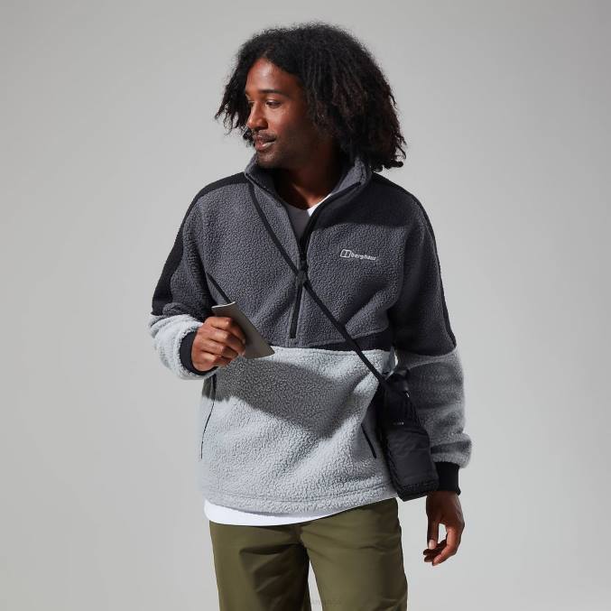 Berghaus moški houltonova polovična zadrga 6JTH117 oblačila siva
