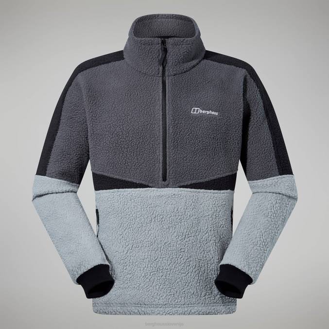 Berghaus moški houltonova polovična zadrga 6JTH117 oblačila siva
