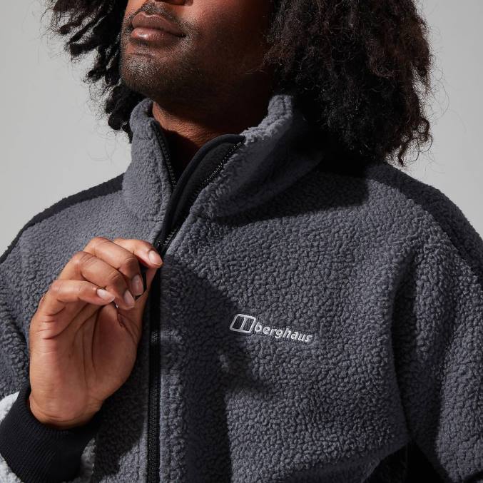 Berghaus moški houltonova polovična zadrga 6JTH117 oblačila siva