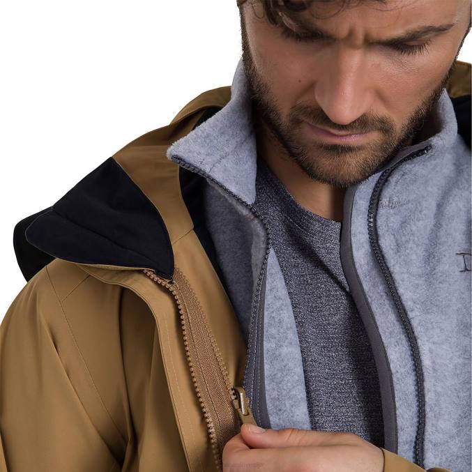 Berghaus moški interaktivna flis jakna prism polartec 6JTH100 oblačila siva