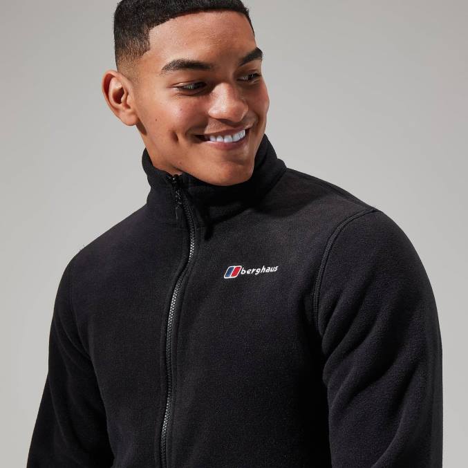 Berghaus moški interaktivni plašč prism polartec 6JTH98 oblačila Črna