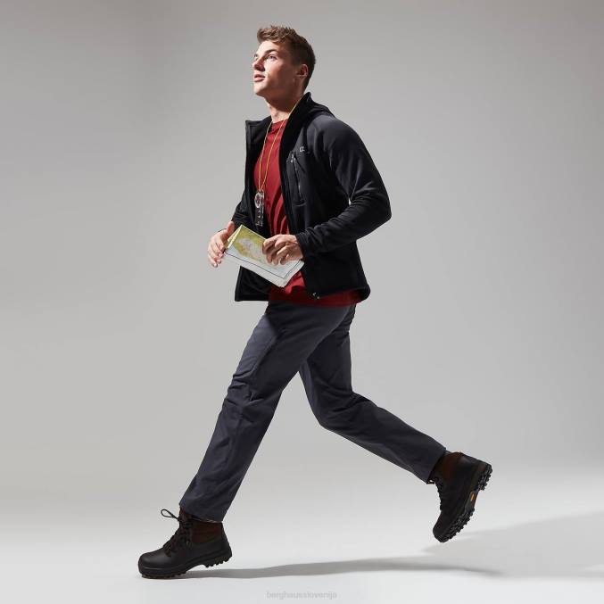 Berghaus moški jakna s kapuco carnot 6JTH122 oblačila Črna