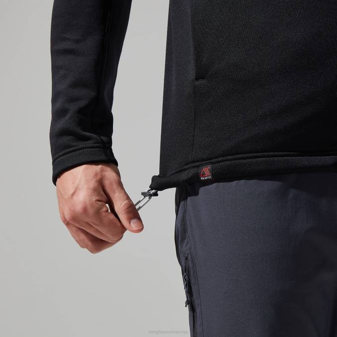 Berghaus moški jakna s kapuco carnot 6JTH122 oblačila Črna