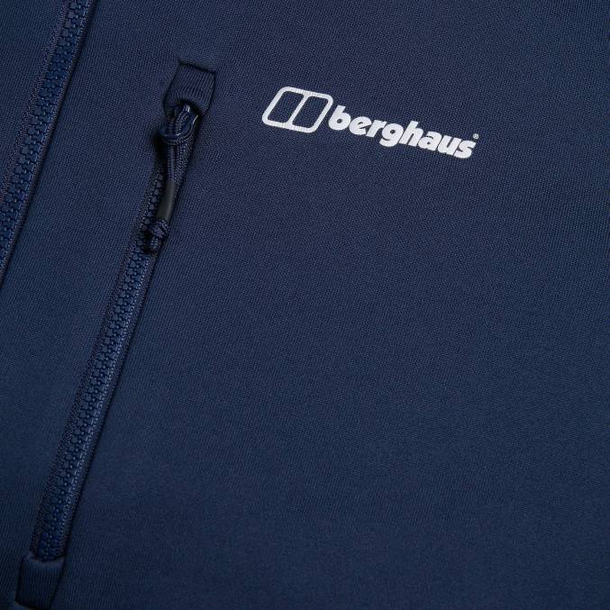 Berghaus moški jakna s kapuco carnot 6JTH123 oblačila modra