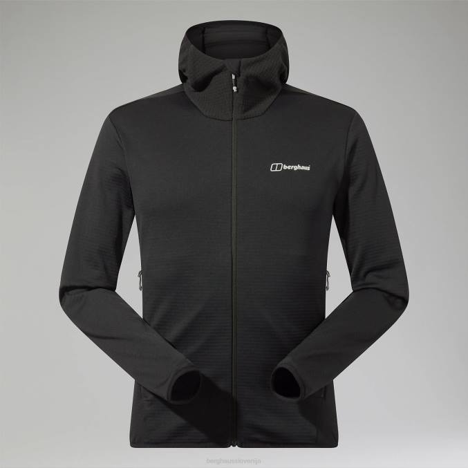 Berghaus moški keppla jakna s kapuco 6JTH124 oblačila Črna