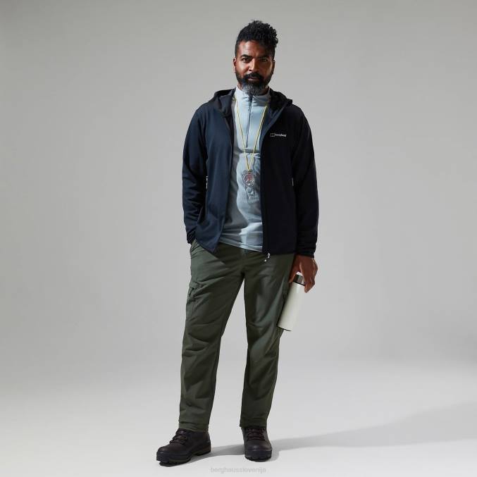 Berghaus moški keppla jakna s kapuco 6JTH124 oblačila Črna