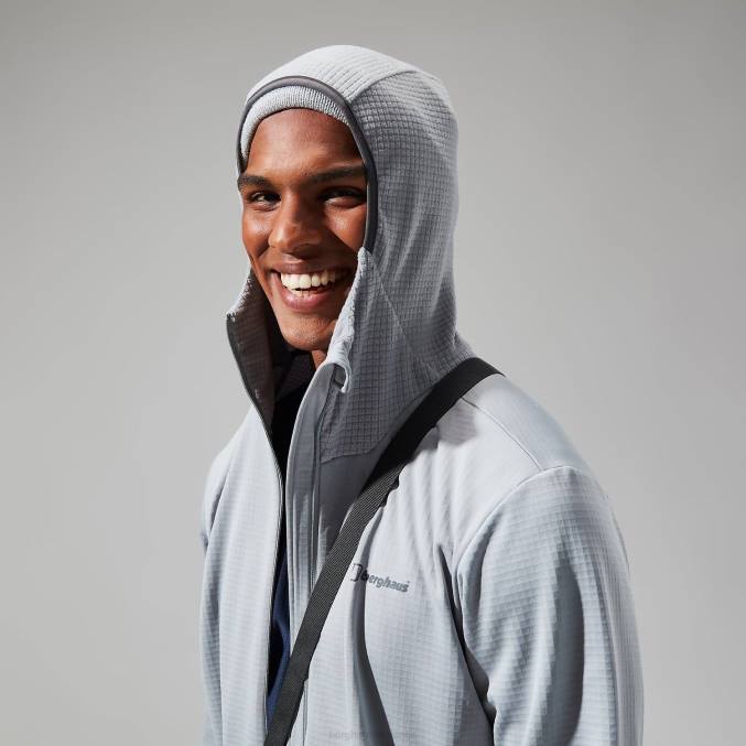 Berghaus moški keppla jakna s kapuco 6JTH125 oblačila siva