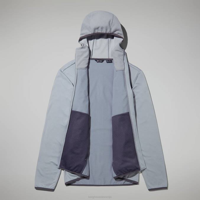 Berghaus moški keppla jakna s kapuco 6JTH125 oblačila siva