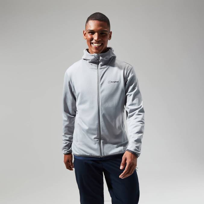 Berghaus moški keppla jakna s kapuco 6JTH125 oblačila siva