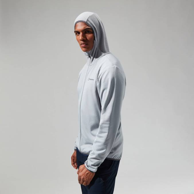 Berghaus moški keppla jakna s kapuco 6JTH125 oblačila siva