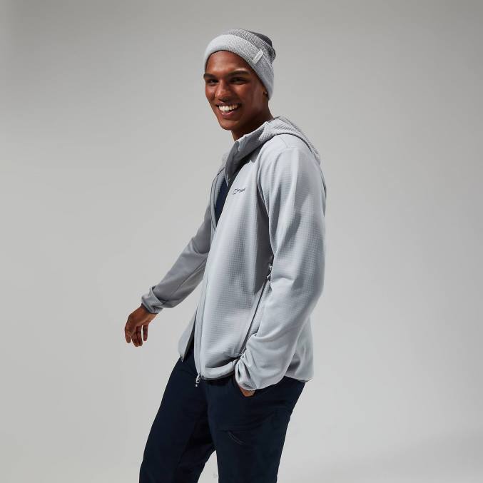 Berghaus moški keppla jakna s kapuco 6JTH125 oblačila siva