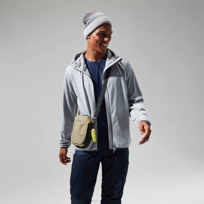 Berghaus moški keppla jakna s kapuco 6JTH125 oblačila siva