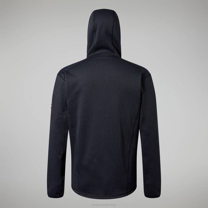 Berghaus moški pravitale mtn 2.0 jakna s kapuco 6JTH128 oblačila siva/črna
