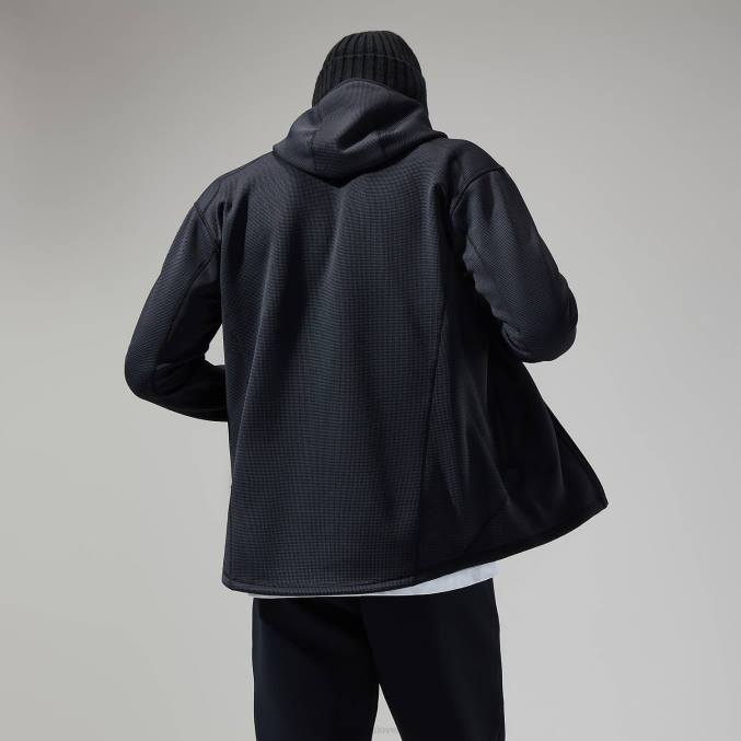 Berghaus moški pravitale mtn 2.0 jakna s kapuco 6JTH128 oblačila siva/črna