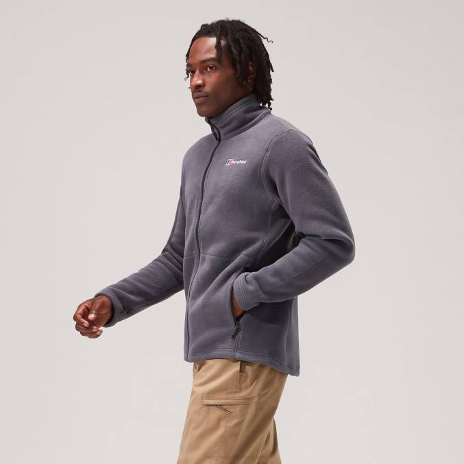 Berghaus moški prism interaktivna polartec jakna 6JTH99 oblačila temno siva
