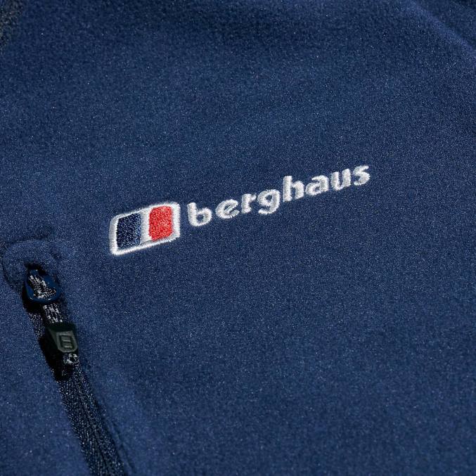Berghaus moški prism micro polartec pol zip flis 6JTH156 oblačila temno modra