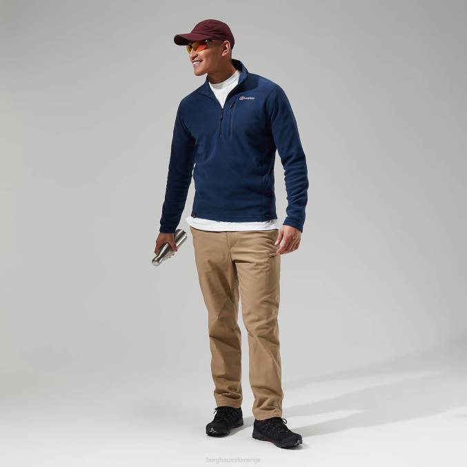 Berghaus moški prism micro polartec pol zip flis 6JTH156 oblačila temno modra