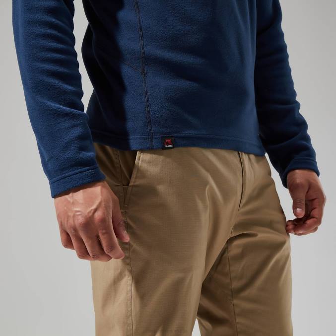 Berghaus moški prism micro polartec pol zip flis 6JTH156 oblačila temno modra