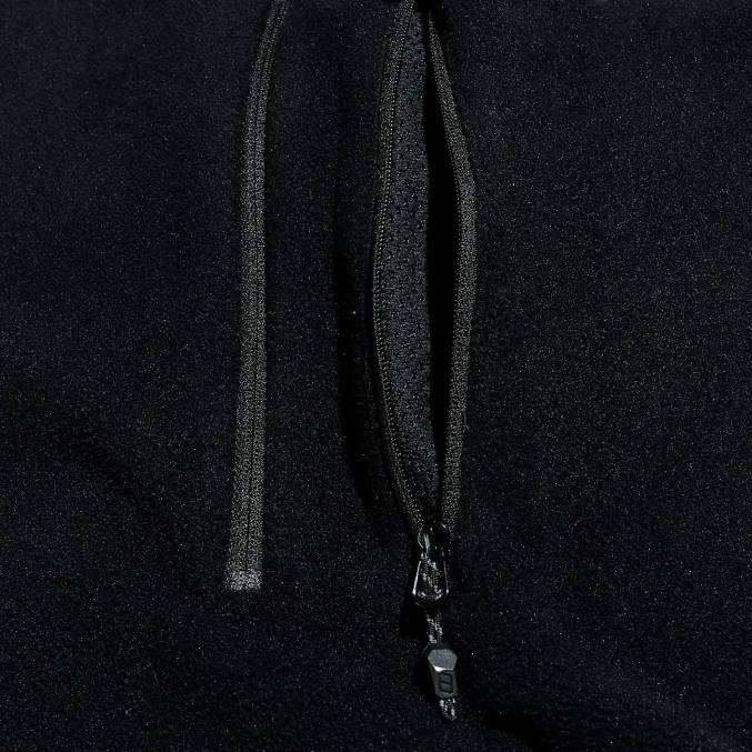 Berghaus moški prism micro polartec polovična zadrga 6JTH114 oblačila Črna