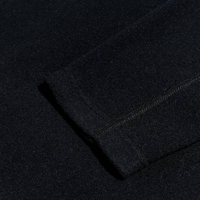 Berghaus moški prism micro polartec polovična zadrga 6JTH114 oblačila Črna