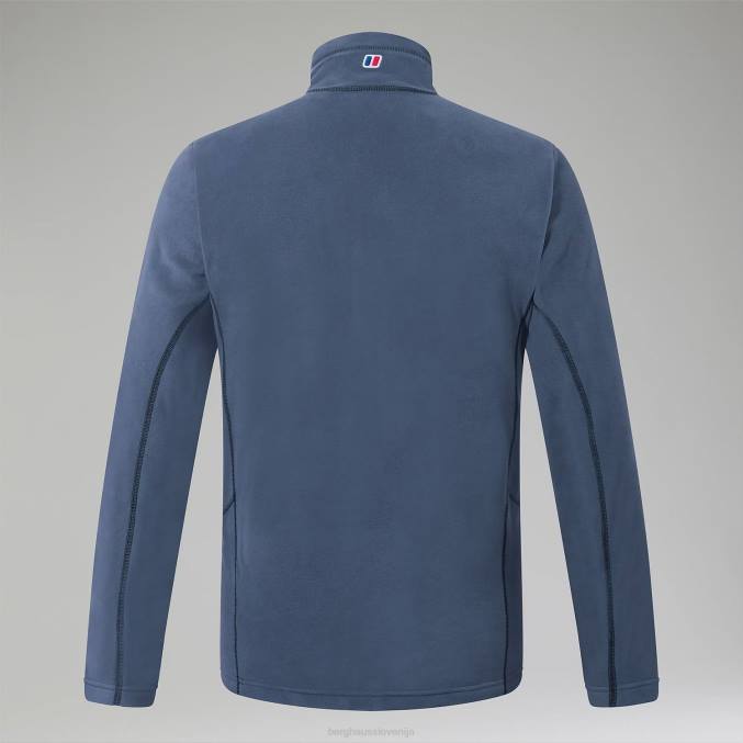 Berghaus moški prism micro polartec polovična zadrga 6JTH155 oblačila temno siva