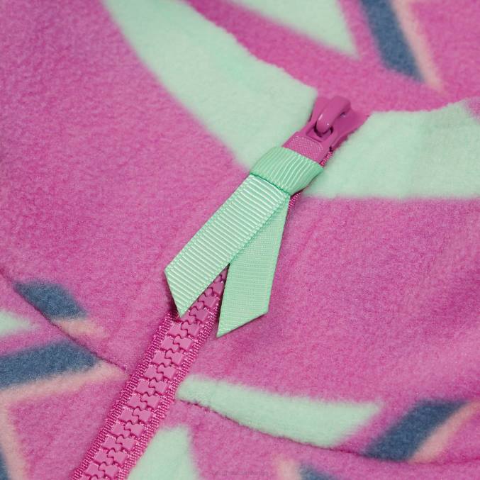 Berghaus moški prism print trango flis s polzadrgo 6JTH135 oblačila vijolična/turkizna