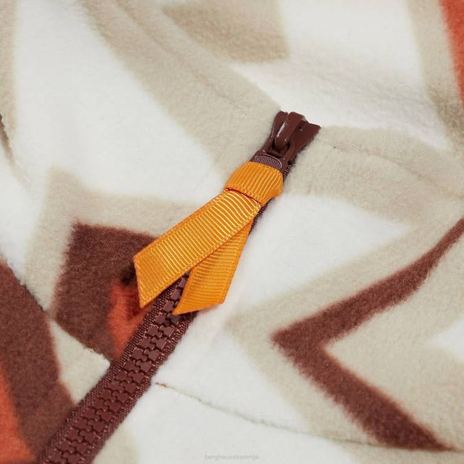 Berghaus moški prism print trango flis s polzadrgo 6JTH136 oblačila naravna/rjava