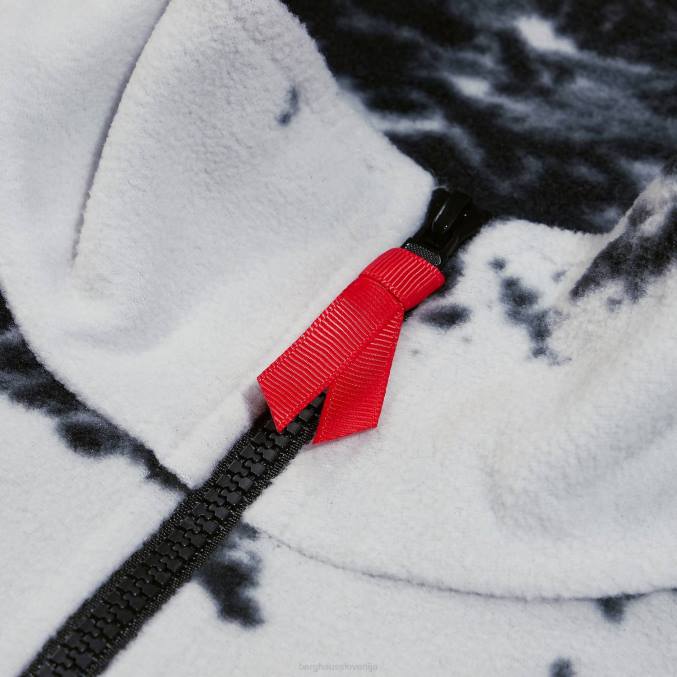 Berghaus moški prism print trango flis s polzadrgo 6JTH137 oblačila siva/črna