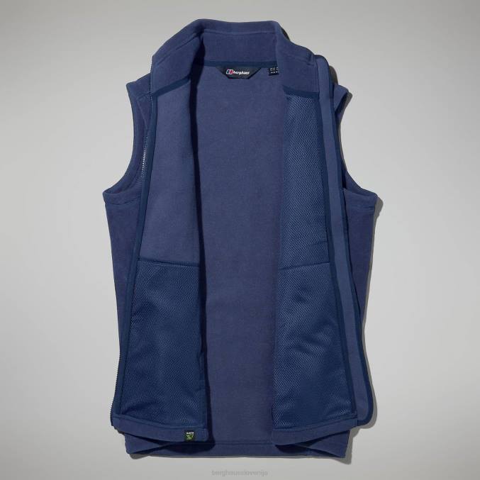 Berghaus moški prizma interaktivni telovnik polartec 6JTH97 oblačila temno modra