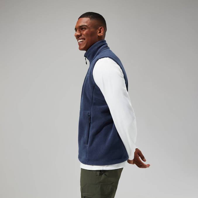 Berghaus moški prizma interaktivni telovnik polartec 6JTH97 oblačila temno modra