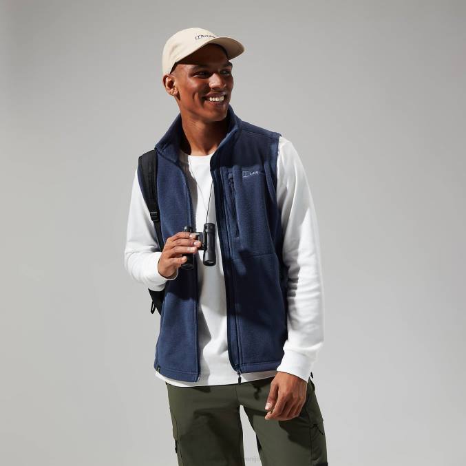 Berghaus moški prizma interaktivni telovnik polartec 6JTH97 oblačila temno modra