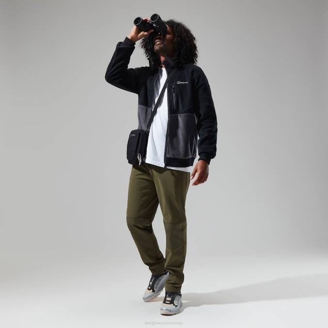 Berghaus moški retrorise jakna 6JTH149 oblačila črna/siva