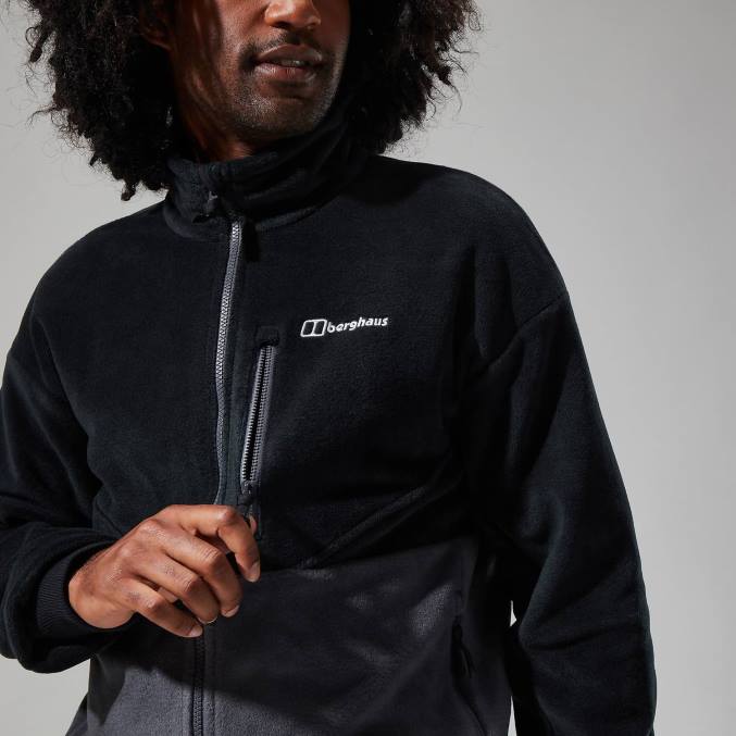 Berghaus moški retrorise jakna 6JTH149 oblačila črna/siva