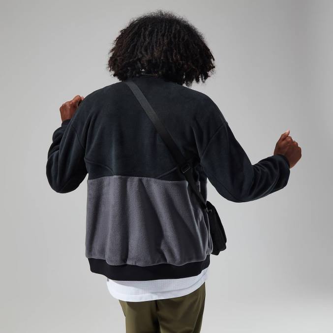 Berghaus moški retrorise jakna 6JTH149 oblačila črna/siva