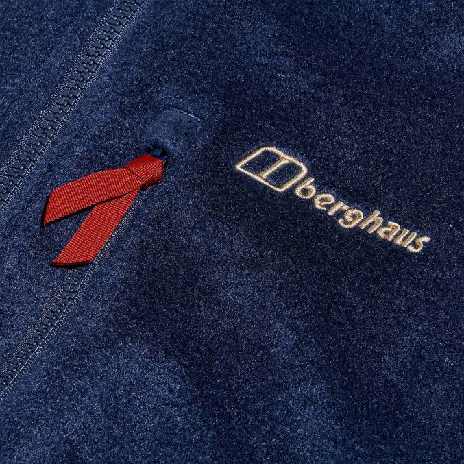 Berghaus moški retrorise jakna 6JTH150 oblačila temno modra/naravna