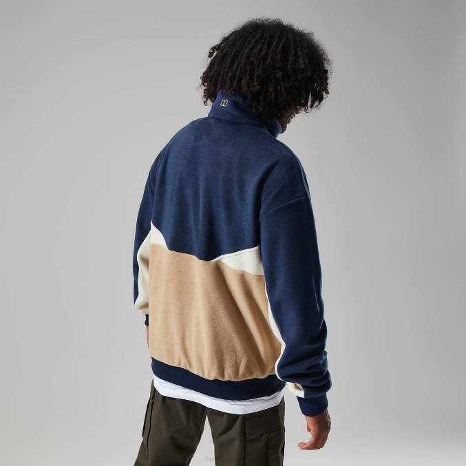 Berghaus moški retrorise jakna 6JTH150 oblačila temno modra/naravna