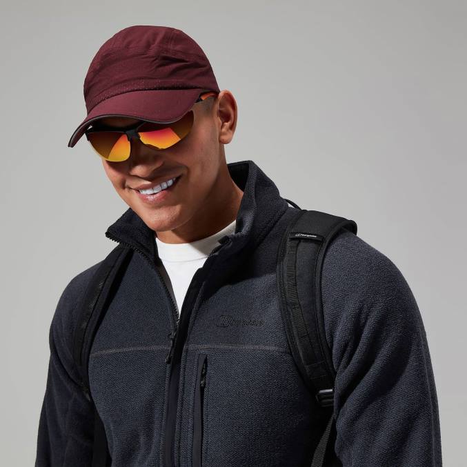 Berghaus moški stainton 2.0 polovična zadrga 6JTH119 oblačila Črna